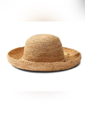 Tommy Bahama Maria Upturn Raffia Packable Hat